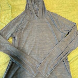 Under Armour Light Blue Hooded Pullover